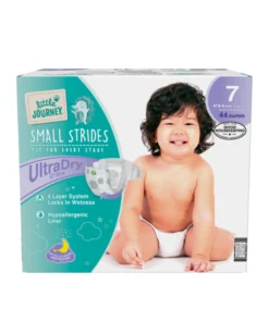 Little Journeys Premium Baby Diapers, Size 7 (44 ct)