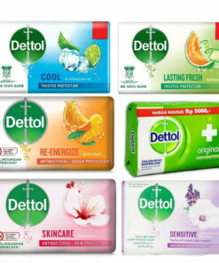 Dettol Anti Bacterial Bar Soap Original Formula Kills 99.9% Bacteria 105g/3.9 oz