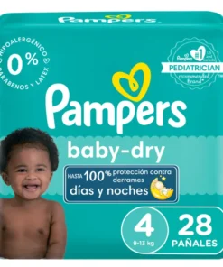 Pambers Baby Dry Size 4, 28 counts