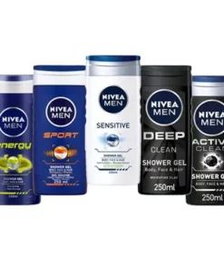 Nivea Men Shower Gel - Refreshing & Moisturizing Body Wash
