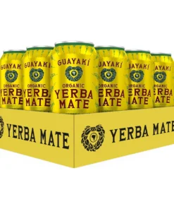 Guayakí Organic Yerba Mate Tea – Enlighten Mint (15.5 fl oz, 12-Pack)