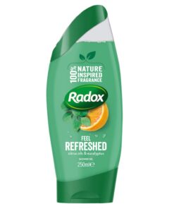 Radox Feel Refreshed with Eucalyptus and Citrus Oil Shower Gel, 250ml