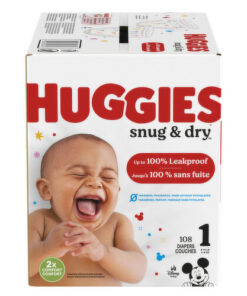 Huggies Snug & Dry diapers size 1