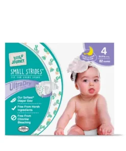 Little Journey Size 4 Baby Diapers, Wipes & Wash - Premium Care for Your Growing Baby